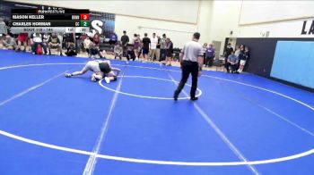 144 lbs Cons. Round 2 - Charles Horman, Corner Canyon vs Mason Keller, Bonneville