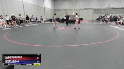 95 lbs Round 3 (8 Team) - Marlie Skidmore, Idaho vs Keyra Seville, Pennsylvania Red