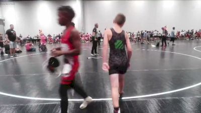 85 lbs Round 2 (4 Team) - Houston Paris, NWGA Legends vs Makai Steele, Backyard Brawlers