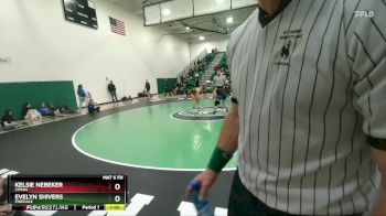 120 lbs 5th Place Match - Kelsie Nebeker, Lyman vs Evelyn Shivers, Pinedale