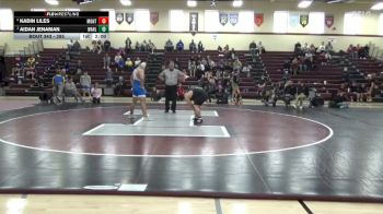 285 lbs Semifinal - Aidan Jenaman, Wahlert, Dubuque vs Kadin Liles, Monticello