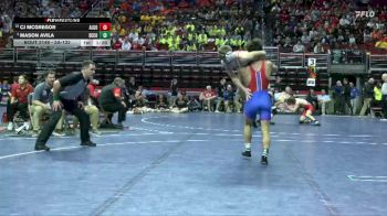2A-132 lbs Champ. Round 2 - Mason Avila, Decorah vs CJ McGregor, Algona