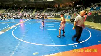 145 lbs Quarterfinal - Azeah Ayala, NM Beast vs Jameson Wheeler, Black Fox Academy