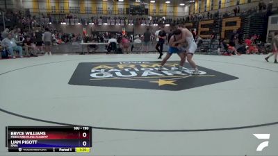 190 lbs Round 4 - Bryce Williams, Moen Wrestling Academy vs Liam Pigott, Iowa