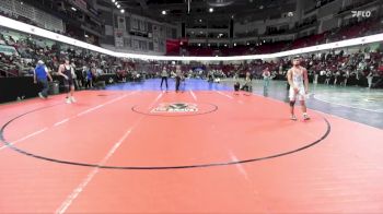 132 lbs Quarterfinal - Vincent Contreras, Nampa vs Jonah Burbank, Middleton