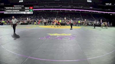 D4-215 lbs Semifinal - Landen Johnson, Lakeview vs Sawyer Blaszczyk, Charlevoix