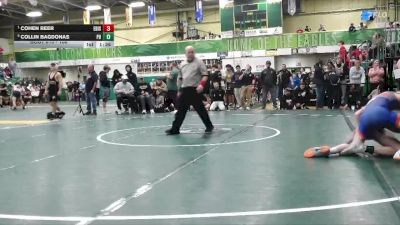 106 lbs Semifinal - Cohen Reer, Edison vs Collin Bagdonas, Perrysburg