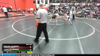 182 lbs Semifinal - William Jacobson, Chicago (MT. CARMEL) vs Lucas Szymborski, CLEVELAND (TN)