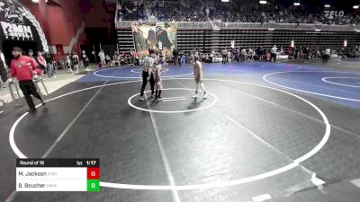 70 lbs Round Of 16 - Miles Jackson, Eastside United WC vs Brady Boucher, Havre WC