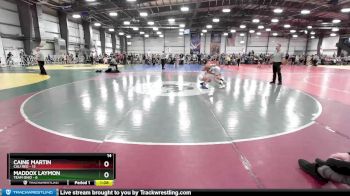 92 lbs Rd# 7- 10:45am Saturday Final Pool - Maddox Laymon, Team Ohio vs Caine Martin, Cali Red