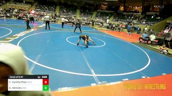 70 lbs Consi Of 8 #1 - Chase VanPortfliet, Ares Wrestling Club vs Aiden Hensley, Bruiser WC