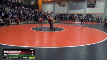 125 lbs Round 5 - Cashton Morrison, McDominate Training Center vs Braxton Murphy, LMWC