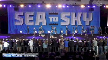 Freeze Athletics - Snowstorm [2026 L1 - U12 Prep - Large Day 1] 2026 Sea to Sky International Cheer Championship