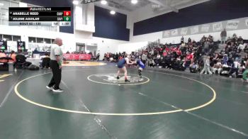 135 lbs Champ. Round 1 - Jolene Aguilar, Santa Ana Valley vs Anabelle Reed, Chaparral