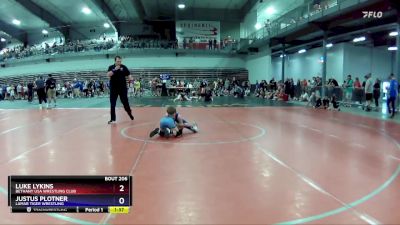 58-61 lbs Round 1 - Luke Lykins, Bethany USA Wrestling Club vs Justus Plotner, Lamar Tiger Wrestling