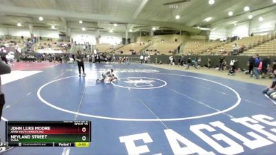 65 lbs Cons. Round 2 - John Luke Moore, Arab Youth Wrestling vs Neyland Street, TNWA