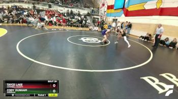 113 lbs Quarterfinal - Tayce Lake, Campbell County vs Cody Dunham, Sheridan
