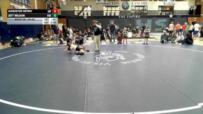 54-56 lbs Round 2 - Augustus Detro, Empire vs Jett Wilson, Northside Wrestling Club