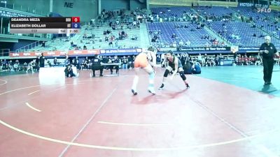 117 lbs Semis & 3rd Wb (16 Team) - Deandra Meza, Southern Oregon University vs Elizabeth Dollar, Indiana Tech