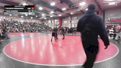215 lbs Champ. Round 1 - Valentin Hernandez, Lawndale vs John Ramirez, Pacifica/Oxnard