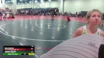 120 lbs Semis & Wb (16 Team) - Memphis Moses, RPA/Head Hunters vs Ava Shook, Team Montana Silver