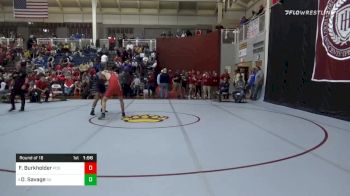 Prelims - Ford Burkholder, Providence Day School vs Deon Savage, Germantown Academy