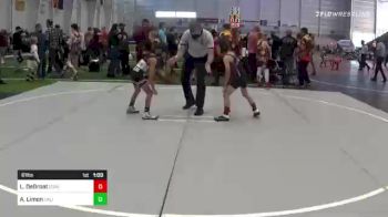 61 lbs Consi Of 8 #2 - Luke DeGroat, Dominate WC vs Ajay Limon, California Grapplers