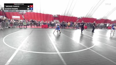 138 lbs Semifinal - Michael Ciancio, Aviators Wrestling vs Jacksyn Thorpe, Askren Wrestling Academy