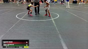 56 lbs Semifinal - Reed Nicholas, Carrollton vs Mason Wade, Btw
