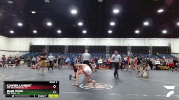 138 lbs Quarterfinals (8 Team) - Ryan Mann, Tar River vs Conner Lambert, The Dirty Merkles