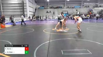 145 lbs Prelims - Kole Davis, OR vs Landon St.Peter, ME