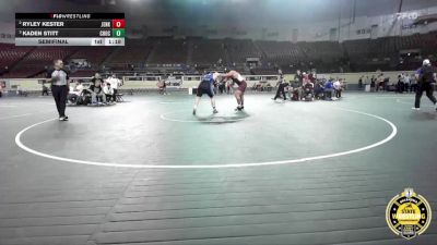 B6A-285 lbs Semifinal - Kaden Stitt, Choctaw vs Ryley Kester, Jenks