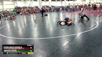 144 lbs Round 4 (10 Team) - Brodon Adams, Team Montana Willston vs Clyde-Keith Chapelle, Florida Elite Wrestling Academy