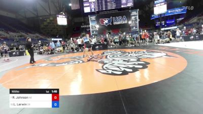 165 lbs Rnd Of 16 - Riley Johnson, NE vs Leif Larwin, OR