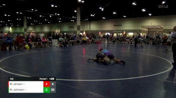 130 lbs Round 2 (16 Team) - Maddie Johnson, STL Green vs Millie Jensen, Nebraska Junk Yard Dogs