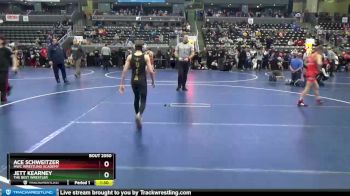 80 lbs Cons. Semi - Jett Kearney, The Best Wrestler vs Ace Schweitzer, MWC Wrestling Academy