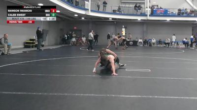 149 lbs Round Of 32 - Rawson Iwanicki, Unrostered - UnAttached vs Caleb Sweet, Binghamton University