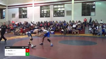 145 lbs Prelims - Ethan Basile, Jesuit High School - Tampa vs Zani Patasin, St. Pius X Catholic