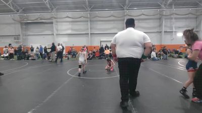 70 lbs Round 2 (6 Team) - Olivia Rex, PA West Black vs Clara Coombs, Backyard Barbies