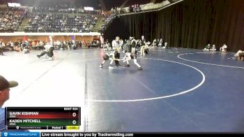 125 lbs Cons. Round 2 - Gavin Kishman, Iowa vs Kaden Mitchell, Iowa