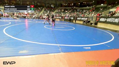 85 lbs Consolation - Henry Seidl, MN Elite vs Tyler Nowicki, Howe Wrestling School