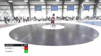 133 lbs Consi Of 8 #1 - Mason Preble, Springfield vs Wyatt Gentile, New England College