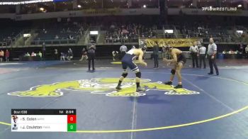 141 lbs Quarterfinal - Shalek Colon, The Apprentice School vs Jack Coulston, Penn State - Mont Alto