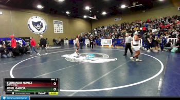 160 lbs Champ. Round 1 - Osiel Garcia, Cesar Chavez vs Fernando Nunez, Santa Ynez