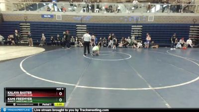 55/65 Round 2 - Kami Freemyer, Emmett Wrestling Club vs Kalaya Baxter, Grizzly Wrestling Club