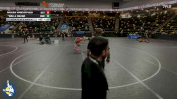 155 lbs 11th Place Match - Raelen Manderfield, New Hampton vs Bella Bruins, Raccoon River-Northwest