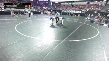 D3-126 lbs Cons. Round 1 - Tyler Paulson, Aquinas vs Chase Koepp, Random Lake