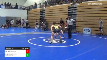132 lbs Round Of 16 - Michael Moran, Warrior Wrestling vs Richie Rizzuto, Crew