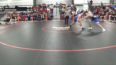 175 lbs Round 1 (16 Team) - Trey Carter, Alliance vs Keegan Rager, Sheridan