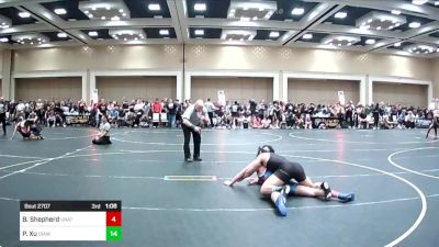 165 lbs Round Of 128 - Beau Shepherd, Unattactched vs Peter Xu, Diamond Bar Highschool